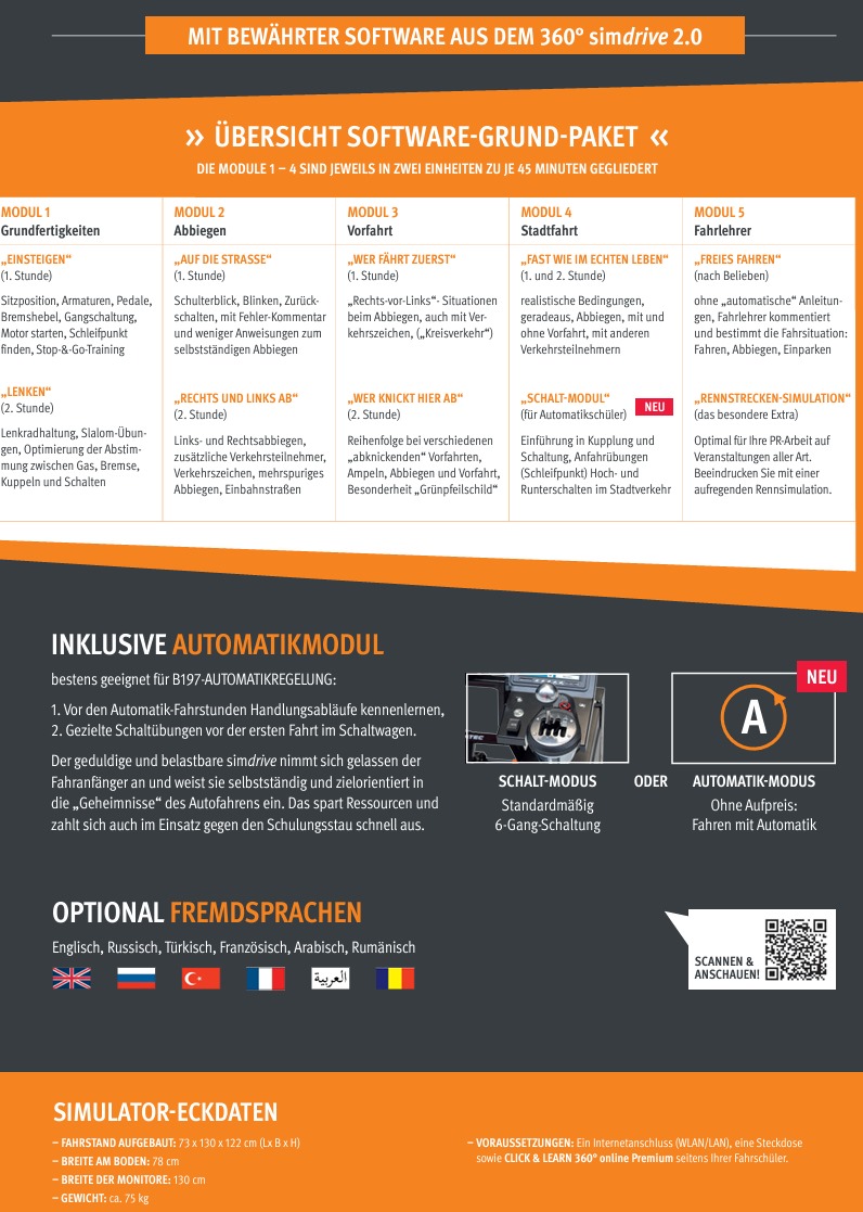 Fahrsimulator Modul 2